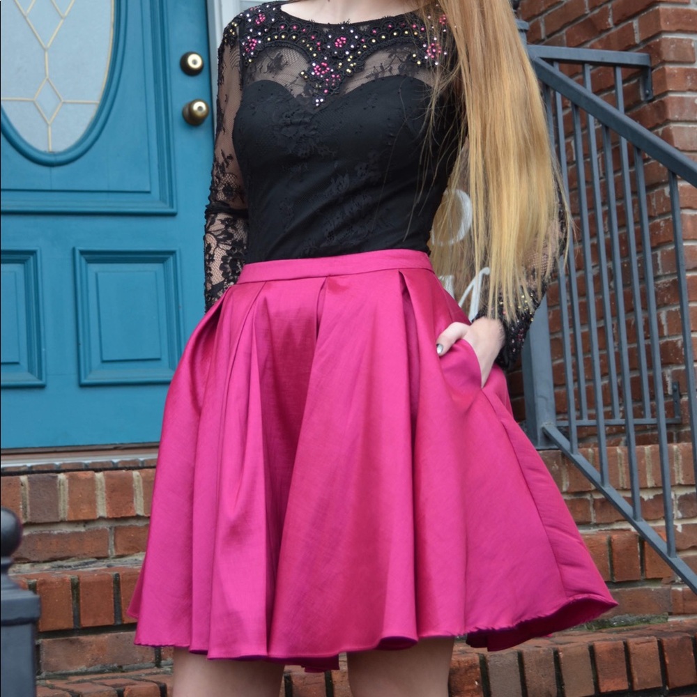 Semi formal gown